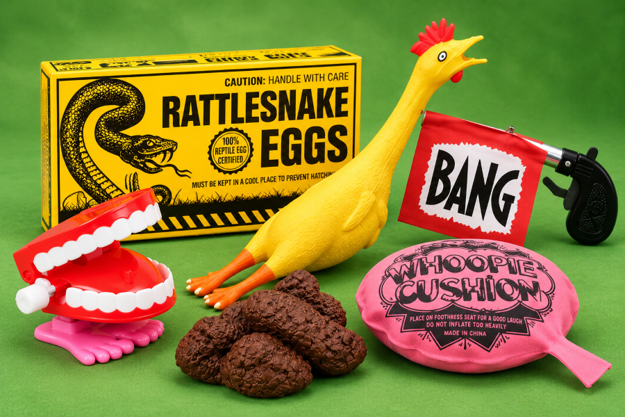 JOKES AND NOVELTIES