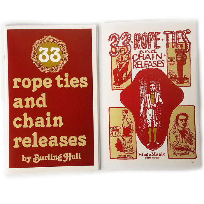 33 Rope Ties and Chain Releases by B. Hull