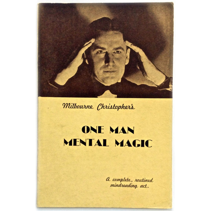 One Man Mental Magic by Melbourne Christopher
