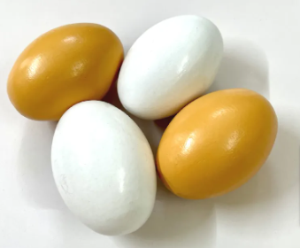 Egg - Solid Wood - Brown (FT)