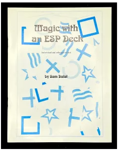 Magic with ESP Book and Deck by Sam Dalal (FT)