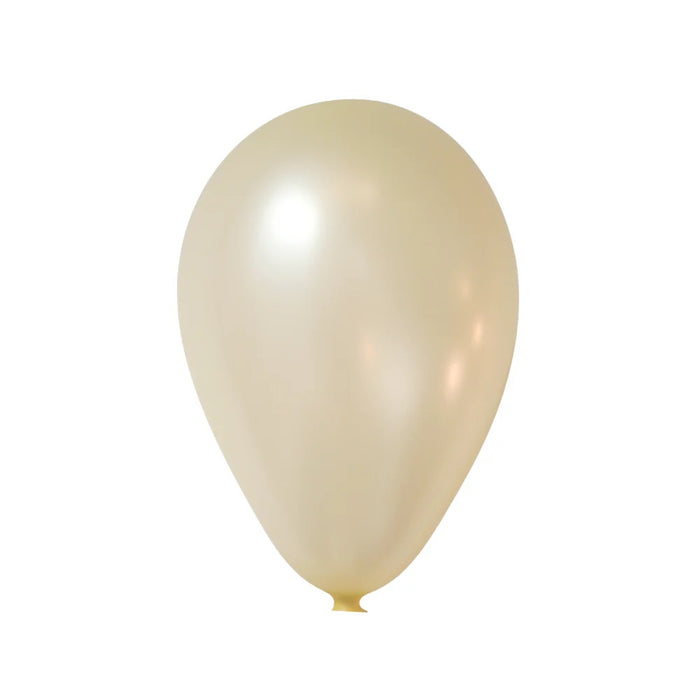 Bag of 144 Clear Balloons - Pearl 9"