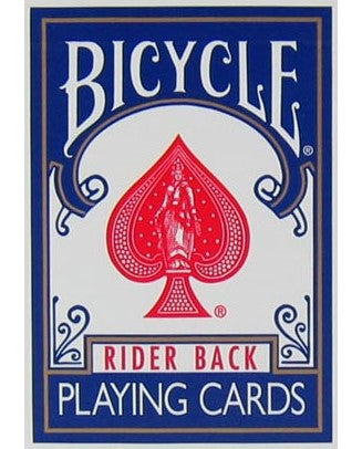 Invisible Deck Bicycle Poker Size - Blue backs (Sterling)
