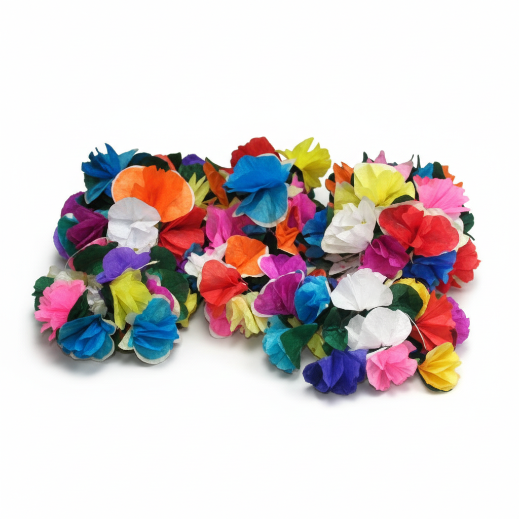 Spring Flowers - Paper (25 flowers) (FT) — D. Robbins, House of E-Z Magic