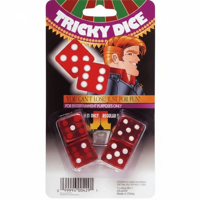 Tricky 7-11 Dice - Pack of 12