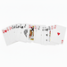 Predi-X-Ion Deck playing cards spread on white background