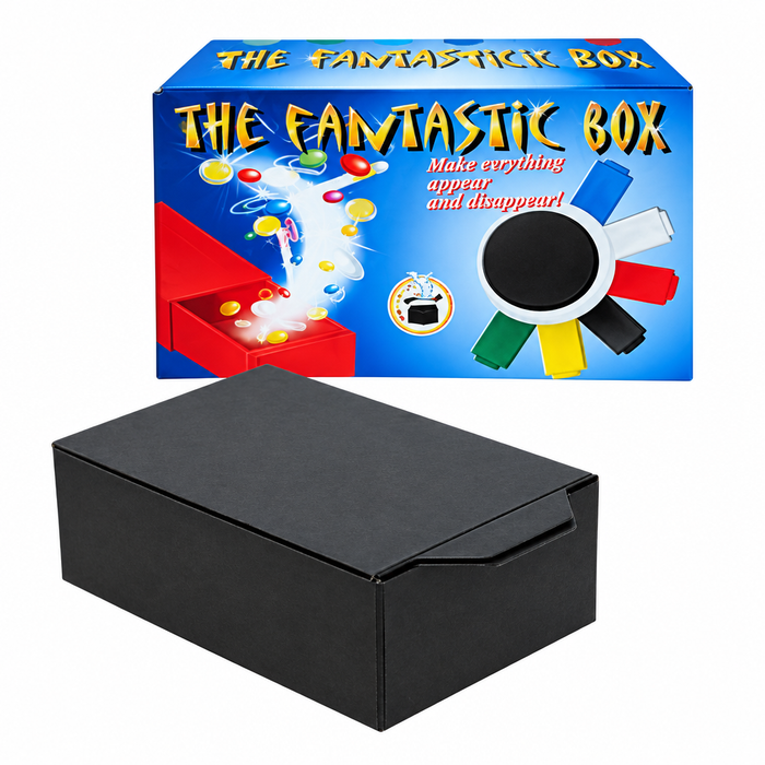 Fantastic Box Black magic trick box and packaging