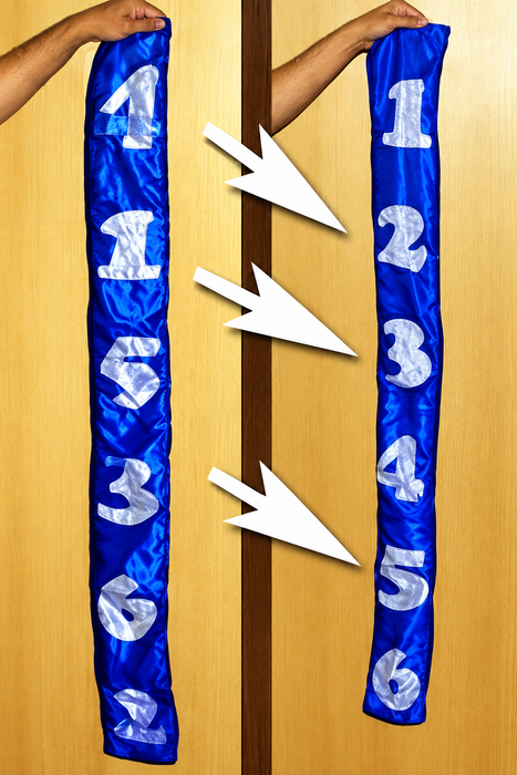 Jumbled Number Streamer enhanced image