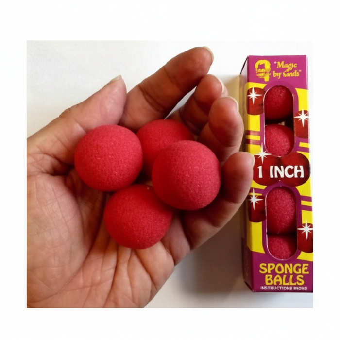 Optimized red sponge balls primary product image
