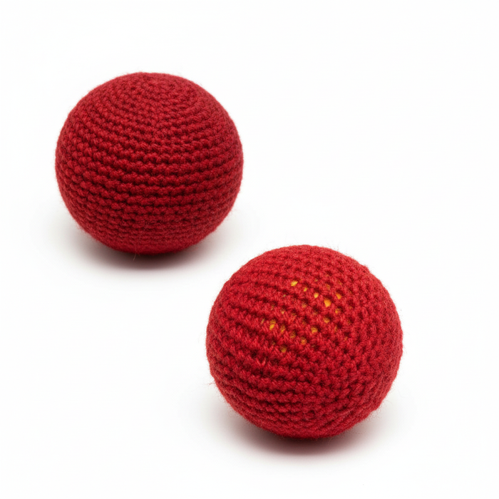 Chop Cup Balls - 1" Crocheted Balls (FT) - Set of 2