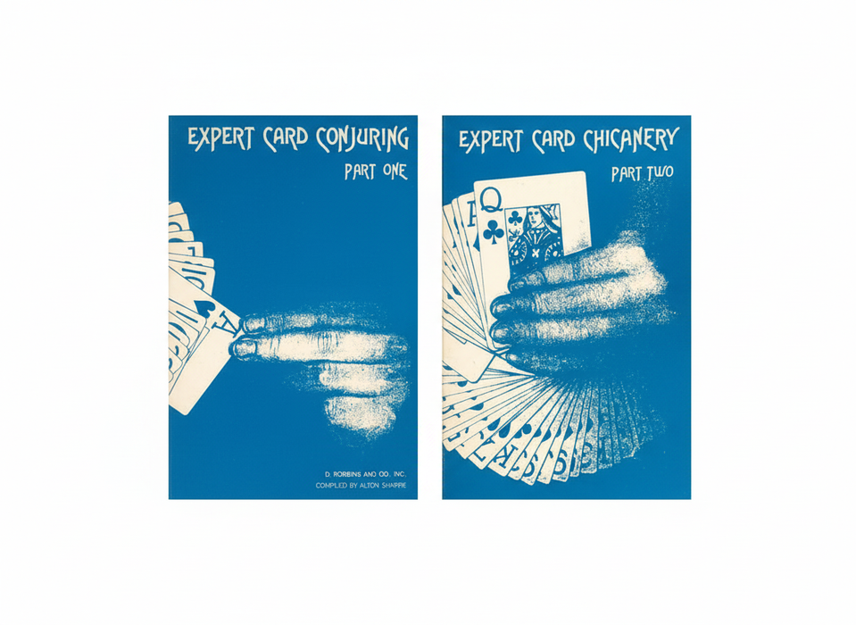 Expert Card Conjuring and Expert Card Chicanery by A. Sharpe - 2 Book Set