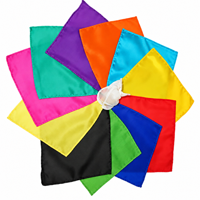 Silk - 9" - Pack of 12 - Assorted