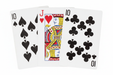 Mysterious Jack magic cards on a clean white background