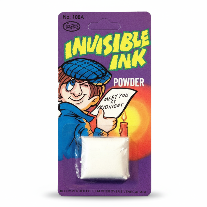 Invisible Ink Powder - Pack of 12