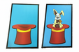 Enchanted Picture Rabbit in Hat magic prop