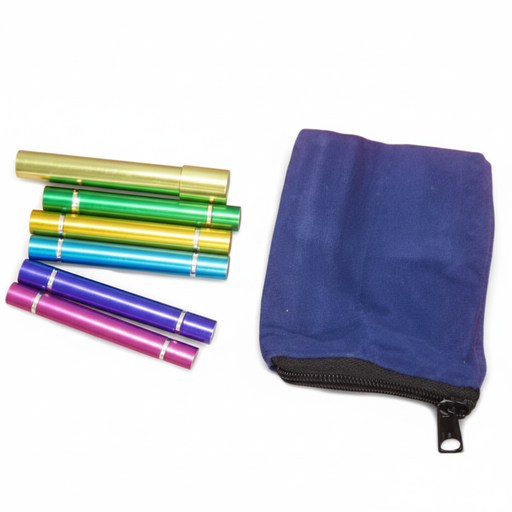 Color Divination Rods on a white background