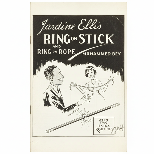 Ring on Stick and Ring on Rope by Jardine Ellis book cover, enhanced for crispness and clarity