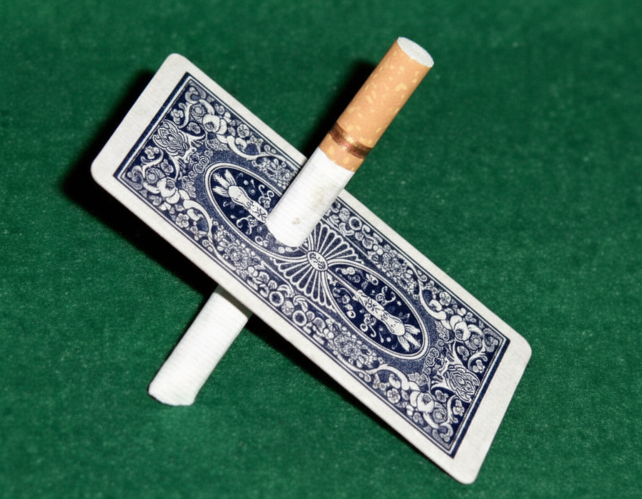 Enhanced Cigarette Through Card Image