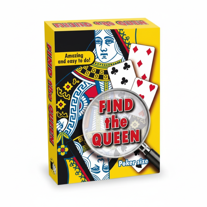 Find the Queen - Bicycle card magic trick