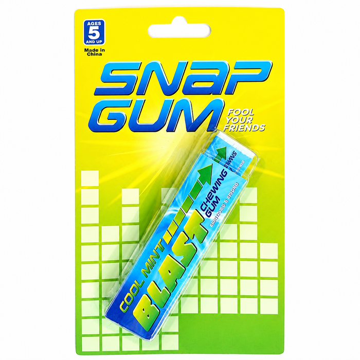 Snappy Gum packaging enhanced