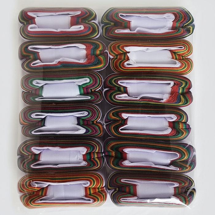 Multicolor Mouth Coil - Pack of 12 Economy (FT)
