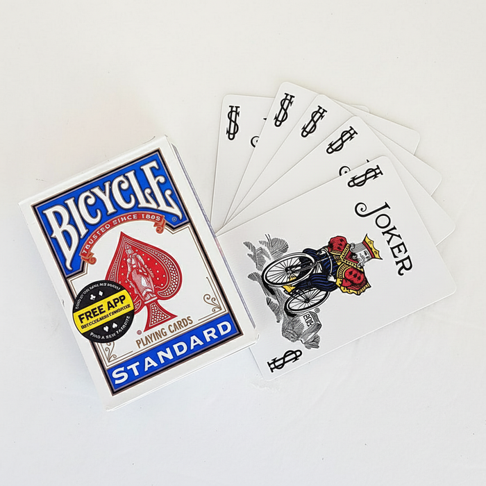 Force Deck One Way Bicycle Poker - Blue