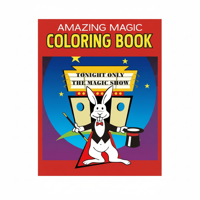 Magic Coloring Book 8 x 11 inch cover