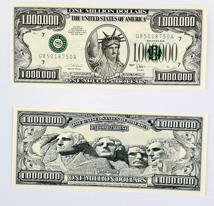 Million Dollar Bill - Bag of 36