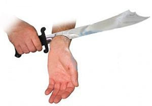 Sorcerers Scimitar Sword Through Arm (FT)