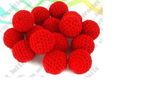 Crocheted Balls - Magnetic 3/4" - Pack of 6 (FT)