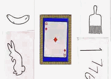 Cartoon Instant Art #1 (FT) - Set of 5 Cards