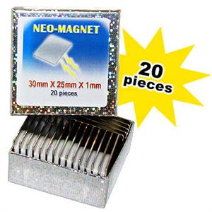Neo Magnet - 1.18" x .98" x .04" (VDF)