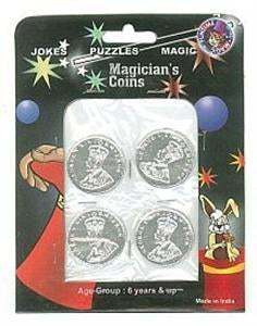 Magicians Manipulation Coins 4 Silver (FT)