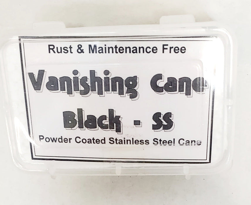 Vanishing Cane Stainless Steel Black (FT)