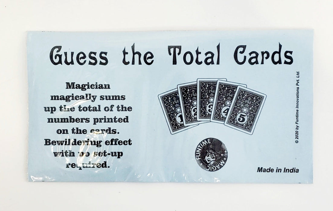 Guess the Total Cards (FT)