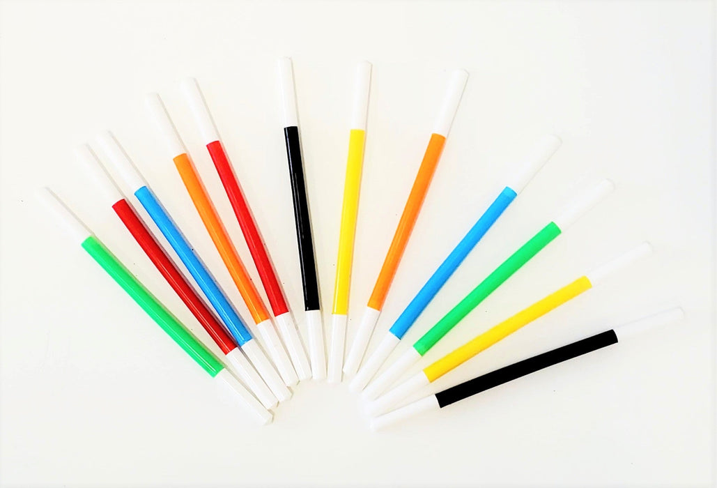 Magic Wands – Plastic (7″) Dozen Multicolor (FT)