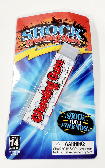 Shocking Chewing Gum 3.5" - Pack of 12