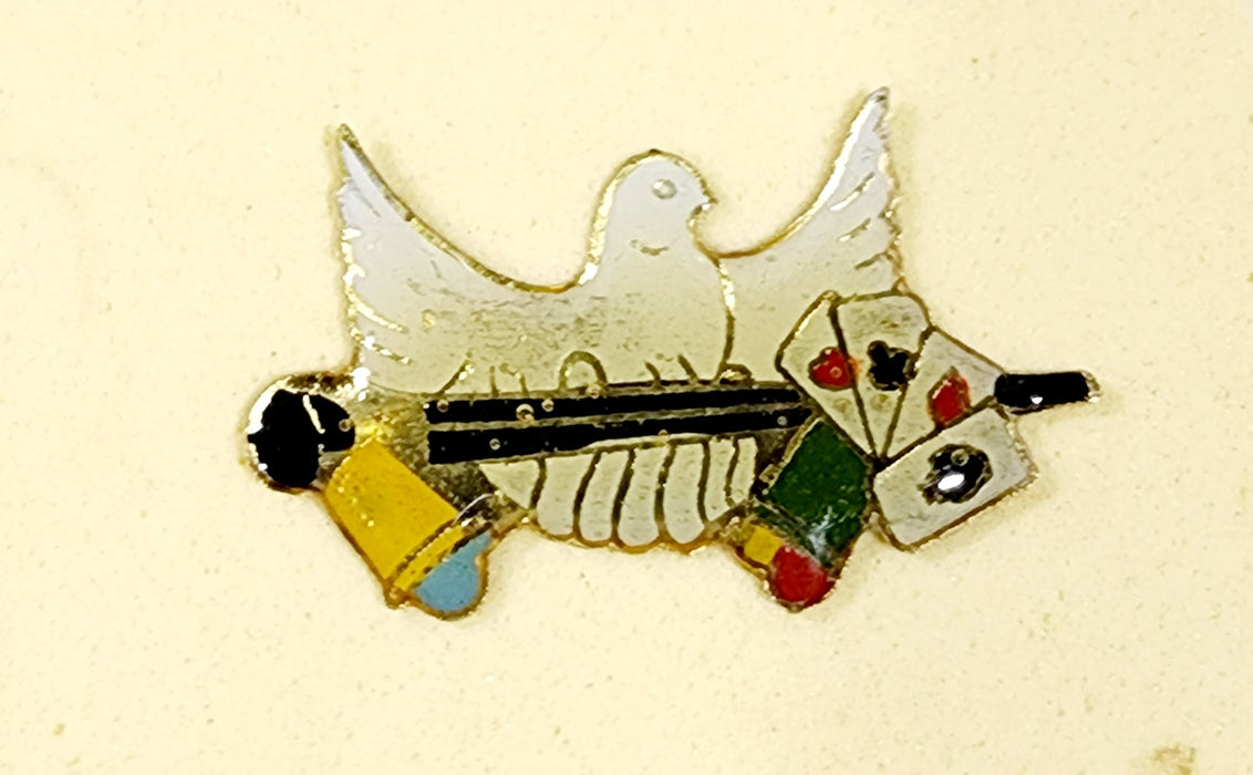 Magicians Lapel Pin - Dove (FT)