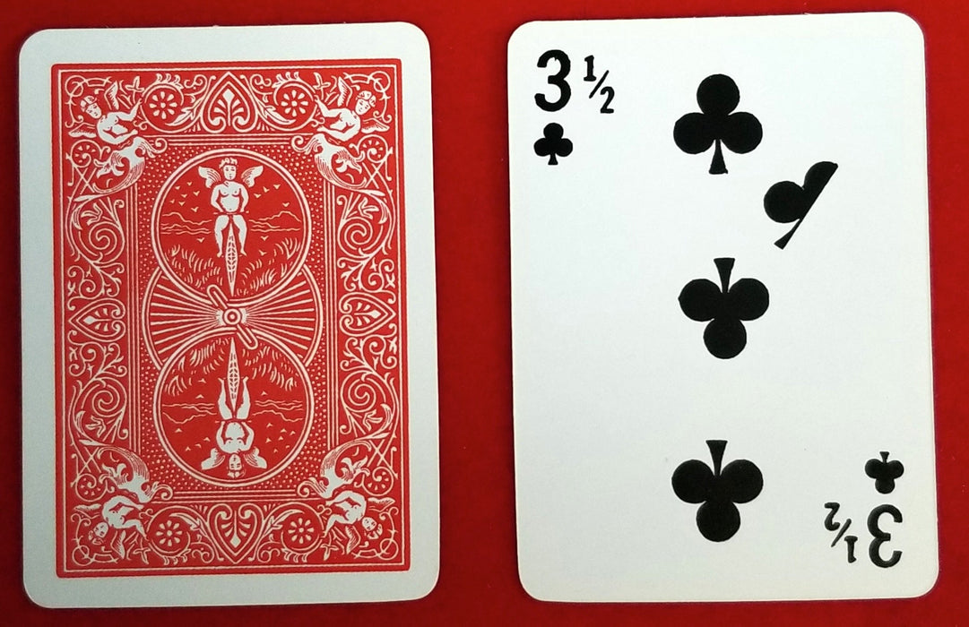 Playing Cards - 3 1/2 Club - Imprints - One Dozen (FT)