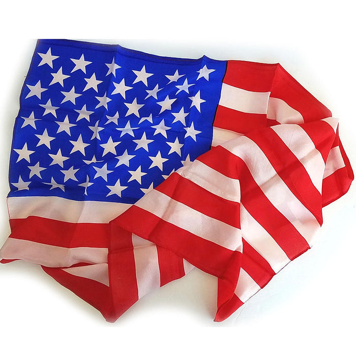 American Flag Production Silk 22" x 36" (FT)