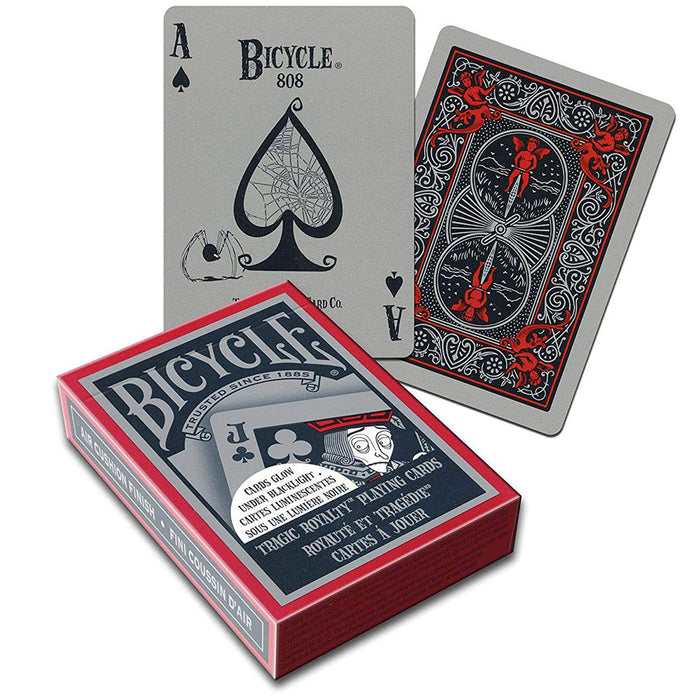 Bicycle Tragic Royalty Playing Cards Glow in the Dark Deck