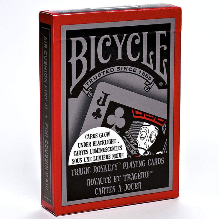 Bicycle Tragic Royalty Playing Cards Glow in the Dark Deck