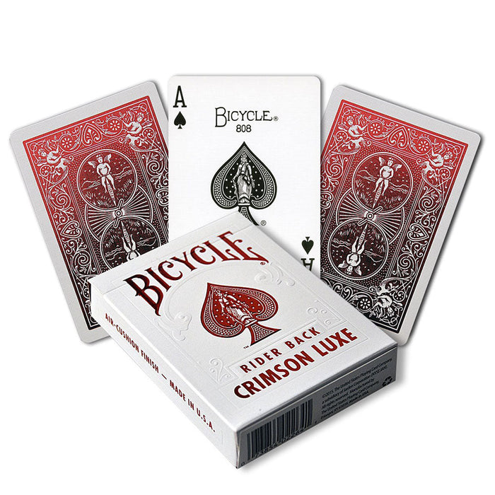 Bicycle MetalLuxe Deck - Crimson Red