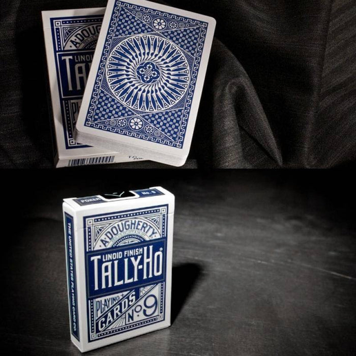 Tally-Ho Circle Back Standard Index Playing Cards - Assorted Red and Blue