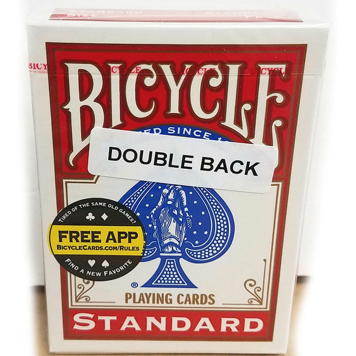 Bicycle Double Back Poker Deck - Red