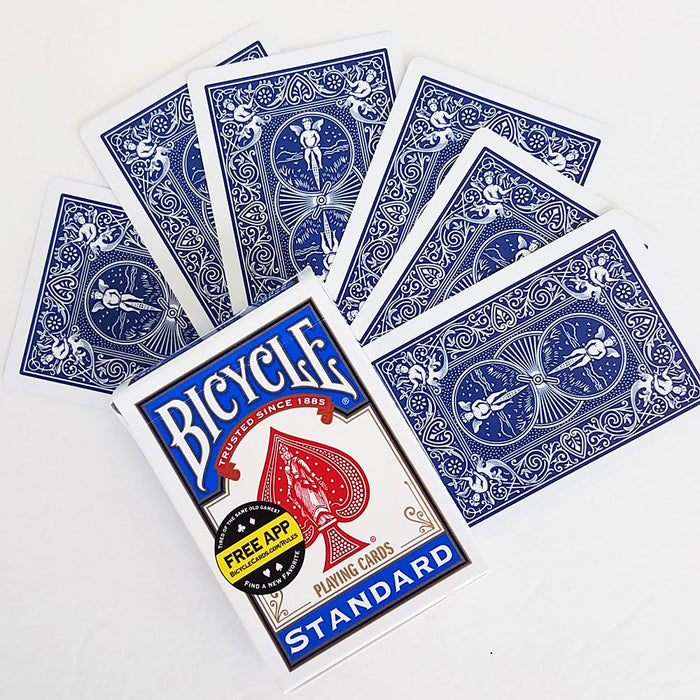 Svengali Deck - Bicycle Standard Poker - Blue (E-Z)