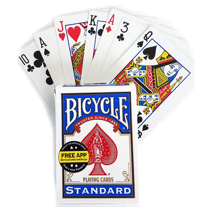 Svengali Deck - Bicycle Standard Poker - Blue (E-Z)