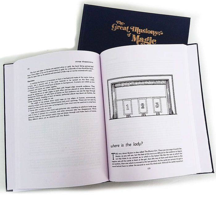 Great Illusions of Magic by Byron G. Wels - 2 Books Set