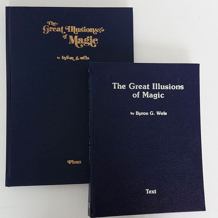 Great Illusions of Magic by Byron G. Wels - 2 Books Set