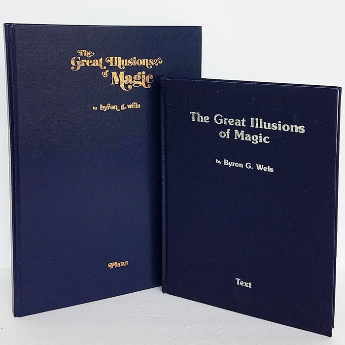 Great Illusions of Magic by Byron G. Wels - 2 Books Set